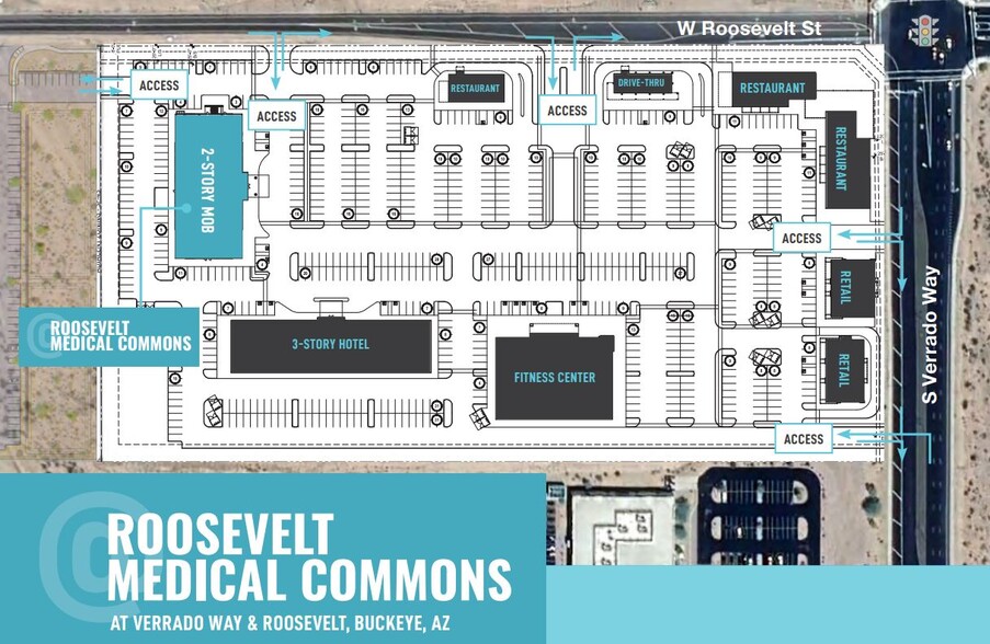 SWC Verrado Way & Roosevelt St, Buckeye, AZ for lease - Building Photo - Image 3 of 3