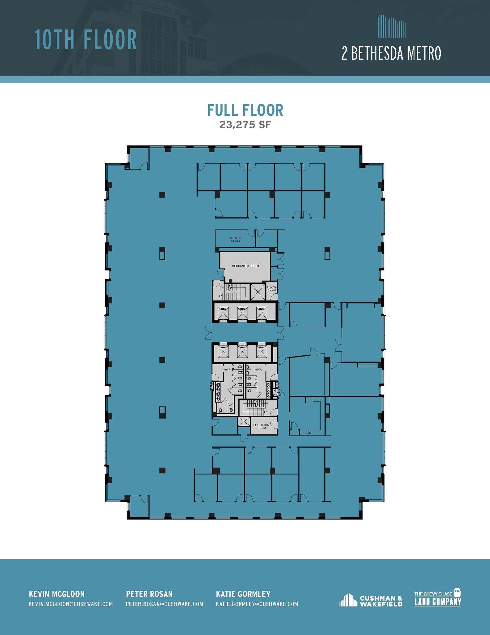 2 Bethesda Metro Ctr, Bethesda, MD for lease Floor Plan- Image 1 of 1