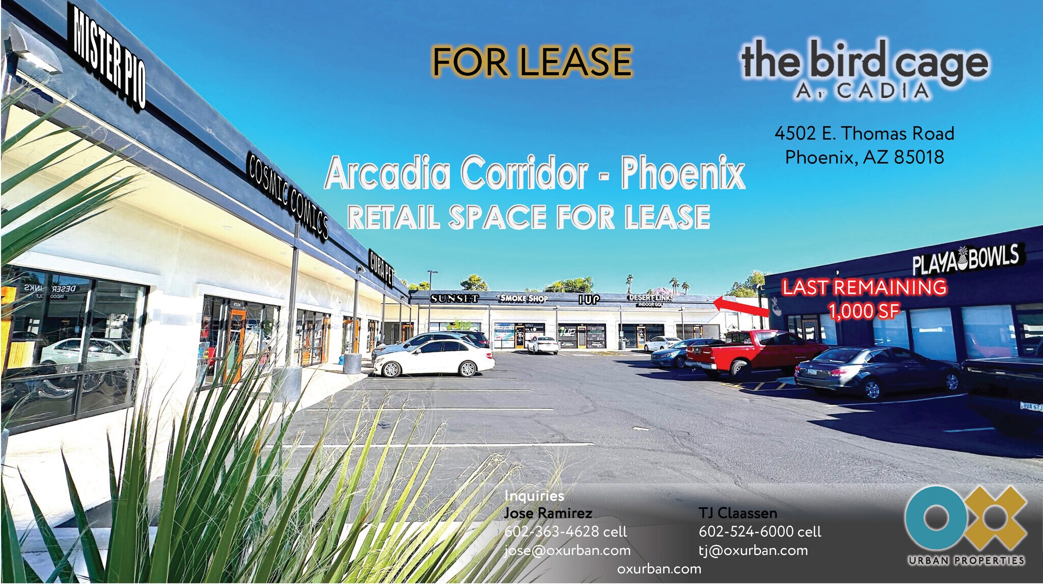 4502-4528 E Thomas Rd, Phoenix, AZ for lease Building Photo- Image 1 of 17