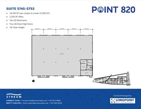 5721 E Rosedale St, Fort Worth, TX for lease Floor Plan- Image 1 of 1