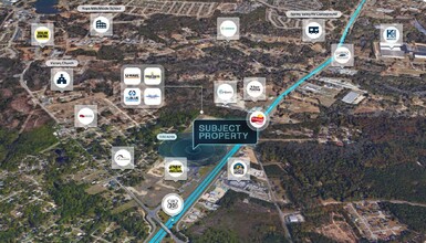 5070 US-301 Hwy, Hope Mills, NC - aerial  map view