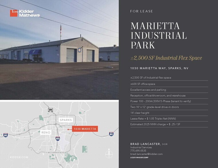 1030 Marietta Way, Sparks, NV for sale - Building Photo - Image 1 of 1