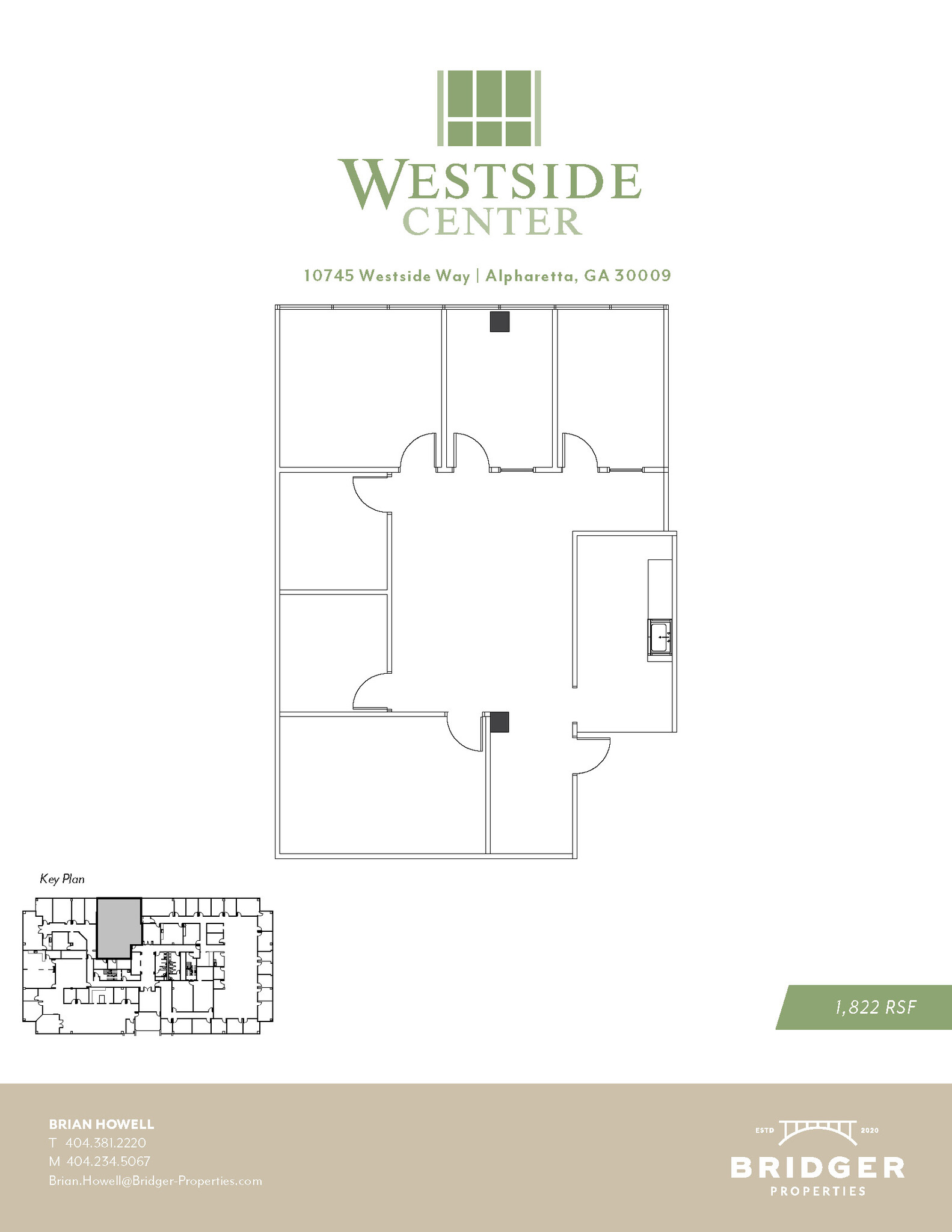 10745 Westside Way, Alpharetta, GA for lease Floor Plan- Image 1 of 1