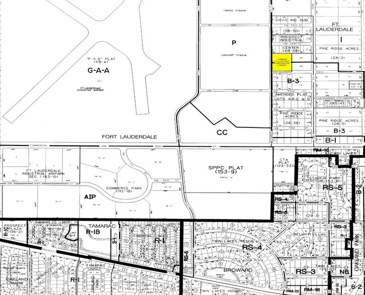 5300 NW 12th Ave, Fort Lauderdale, FL for sale - Plat Map - Image 2 of 30