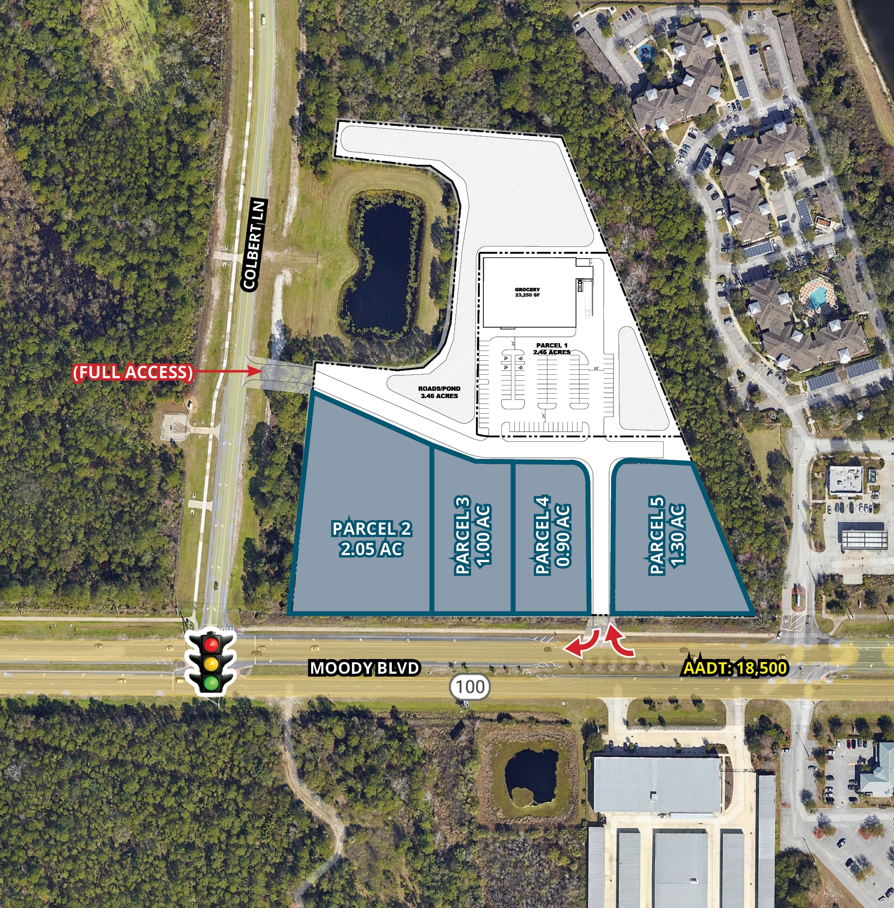 Colbert Lane & Moody blvd, Palm Coast, FL for lease Building Photo- Image 1 of 4