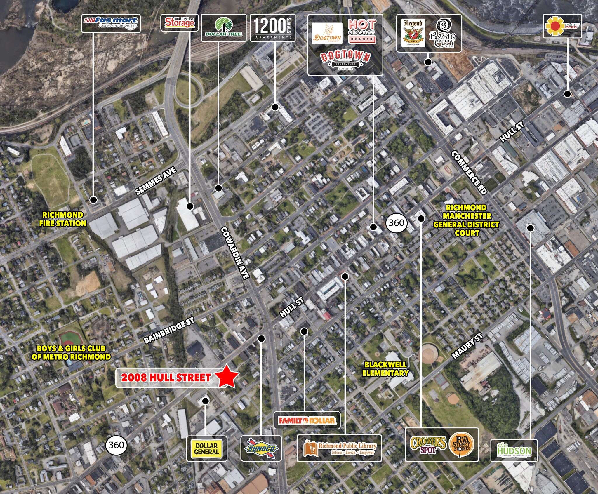 20062008 Hull St, Richmond, VA, 23224 Commercial Land For Sale