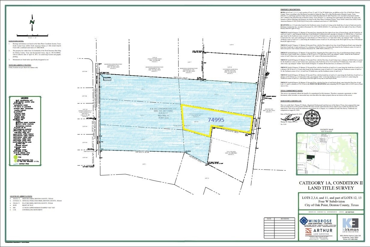 Naylor Rd, Oak Point, TX for sale Building Photo- Image 1 of 1