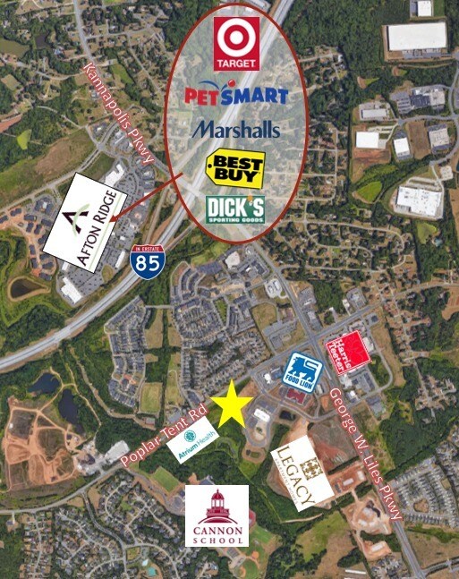 5303 Poplar Tent Rd, Concord, NC 28027 Poplar Crossing Outparcels