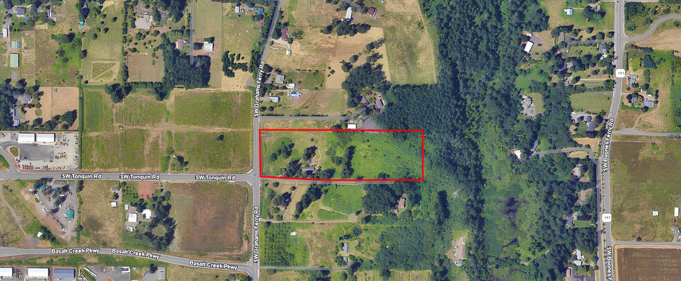 23740 SW Grahams Ferry Rd, Sherwood, OR for sale - Aerial - Image 1 of 2