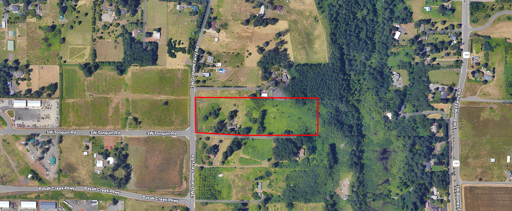 23740 SW Grahams Ferry Rd, Sherwood, OR for sale Aerial- Image 1 of 3