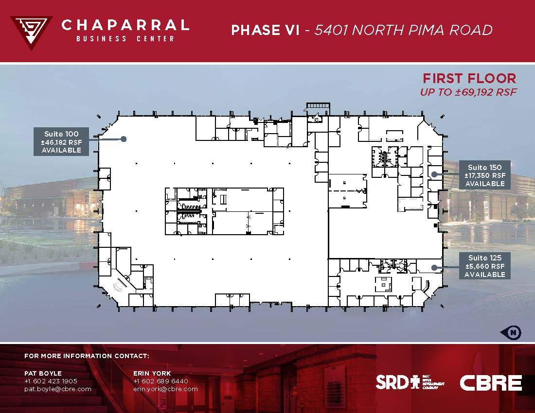 8860 E Chaparral Rd, Scottsdale, AZ for lease Floor Plan- Image 1 of 1