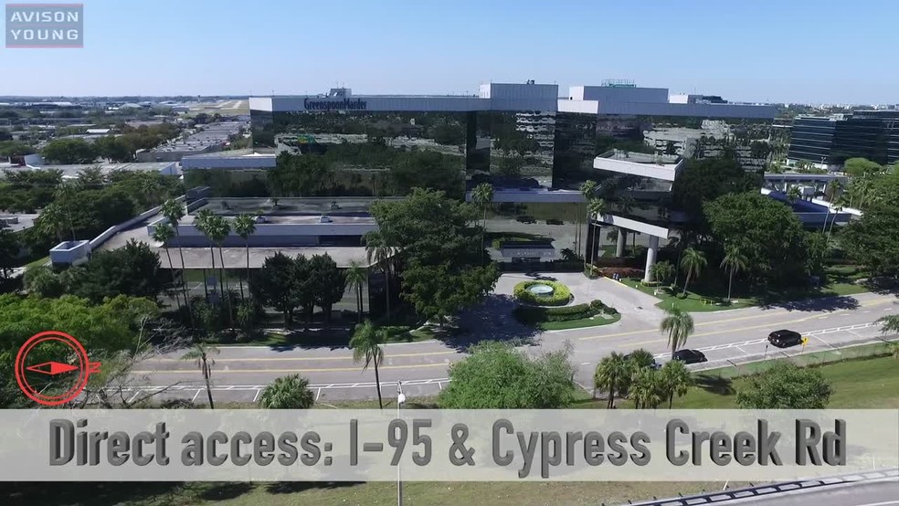 100 W Cypress Creek Rd, Fort Lauderdale, FL for lease - Commercial Listing Video - Image 2 of 6