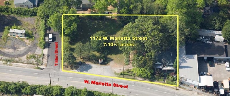 1172 W Marietta St, Atlanta, GA for lease Primary Photo- Image 1 of 5