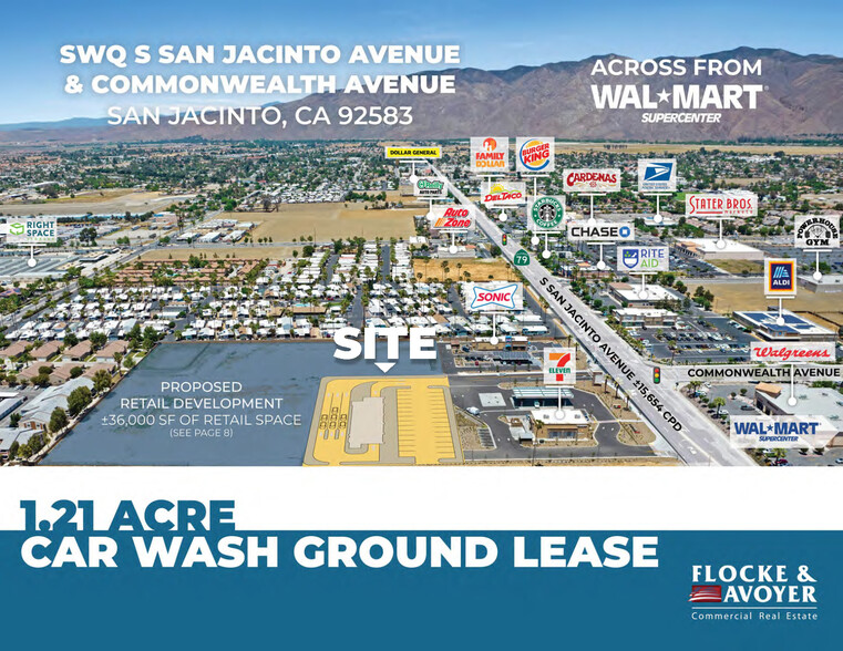 S San Jacinto St, San Jacinto, CA for lease - Building Photo - Image 1 of 7