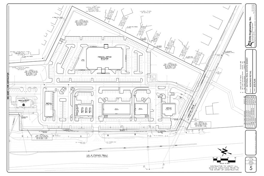 1200B Tamiami Trl N, Nokomis, FL for lease - Site Plan - Image 3 of 3
