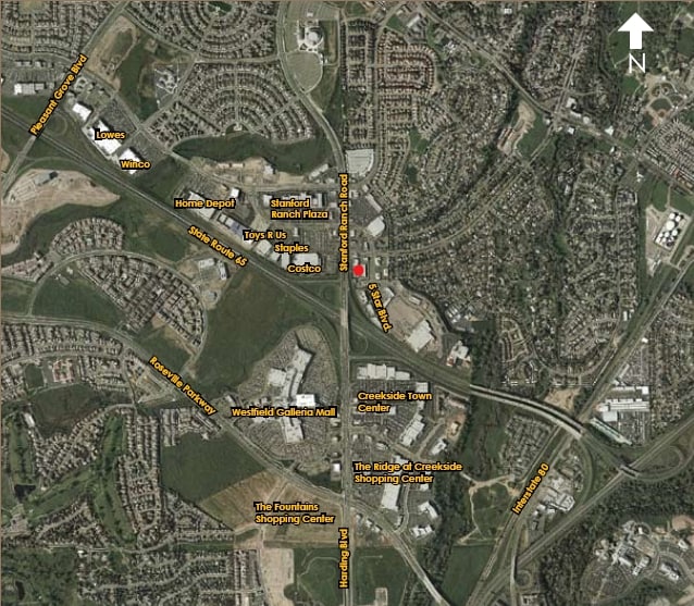 6810 Five Star Blvd, Rocklin, CA for lease - Aerial - Image 3 of 32