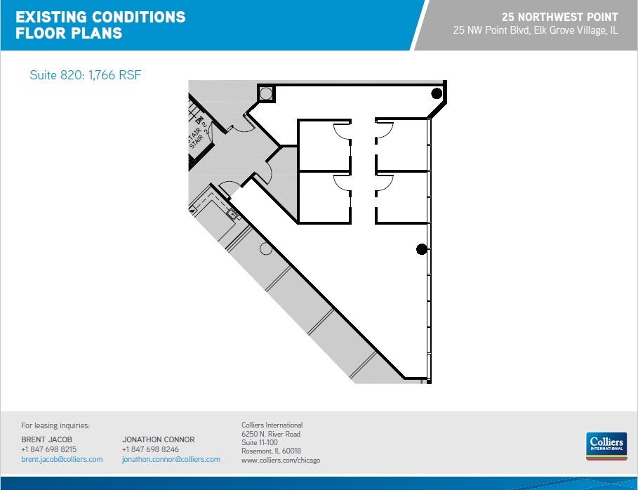 25 NW Point Blvd, Elk Grove Village, IL for sale Floor Plan- Image 1 of 1