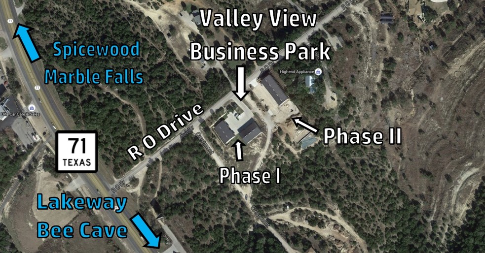 4819 R O Dr, Spicewood, TX for lease - Aerial - Image 3 of 22