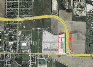 US Highway 83, Penitas, TX - AERIAL  map view - Image1