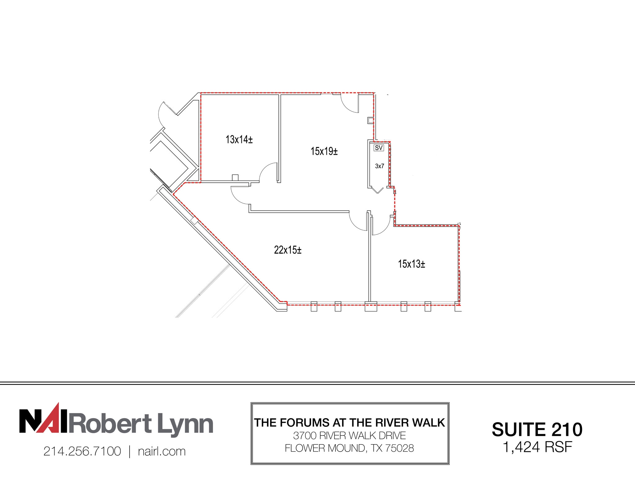 3700 River Walk Dr, Flower Mound, TX for lease Floor Plan- Image 1 of 1