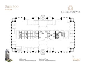 2200 Ross Ave, Dallas, TX for lease Floor Plan- Image 1 of 1