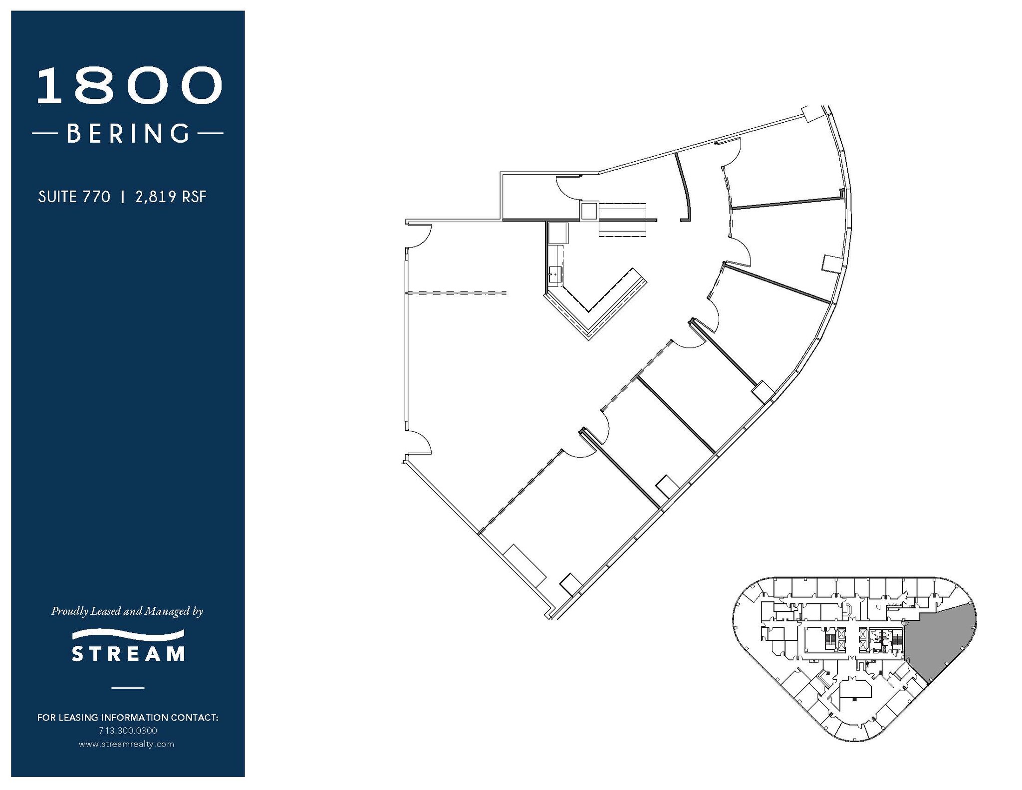 1800 Bering Dr, Houston, TX for lease Floor Plan- Image 1 of 1