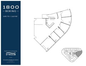 1800 Bering Dr, Houston, TX for lease Floor Plan- Image 1 of 1