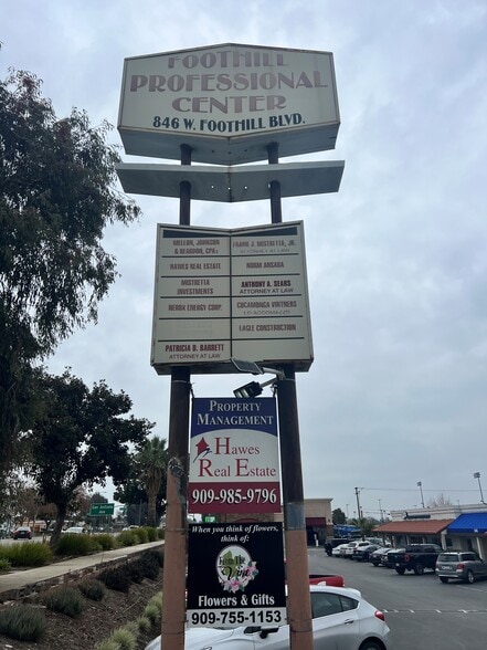 846 W Foothill Blvd, Upland, CA for lease - Building Photo - Image 2 of 2