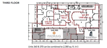 112 Market Av, Winnipeg, MB for lease Floor Plan- Image 1 of 1