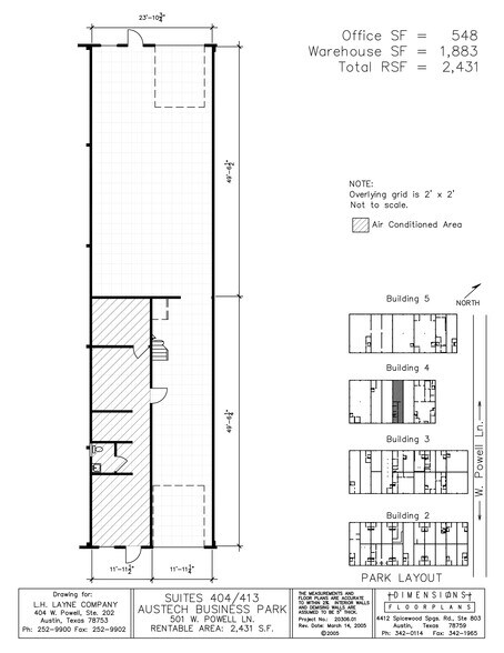 501 W Powell Ln, Austin, TX for sale - Site Plan - Image 1 of 1