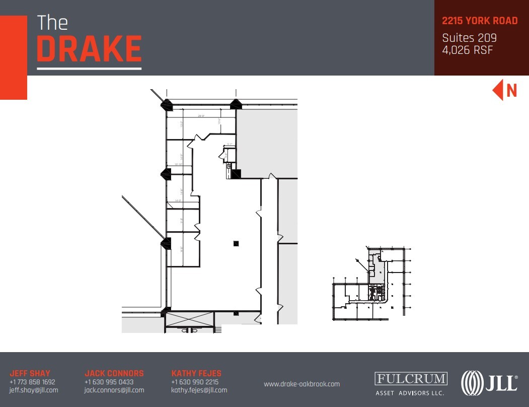 2211-2215 S York Rd, Oak Brook, IL for lease Floor Plan- Image 1 of 1