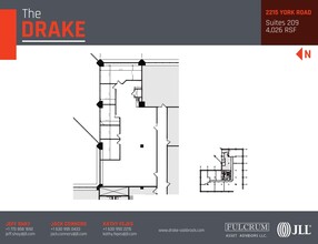 2211-2215 S York Rd, Oak Brook, IL for lease Floor Plan- Image 1 of 1