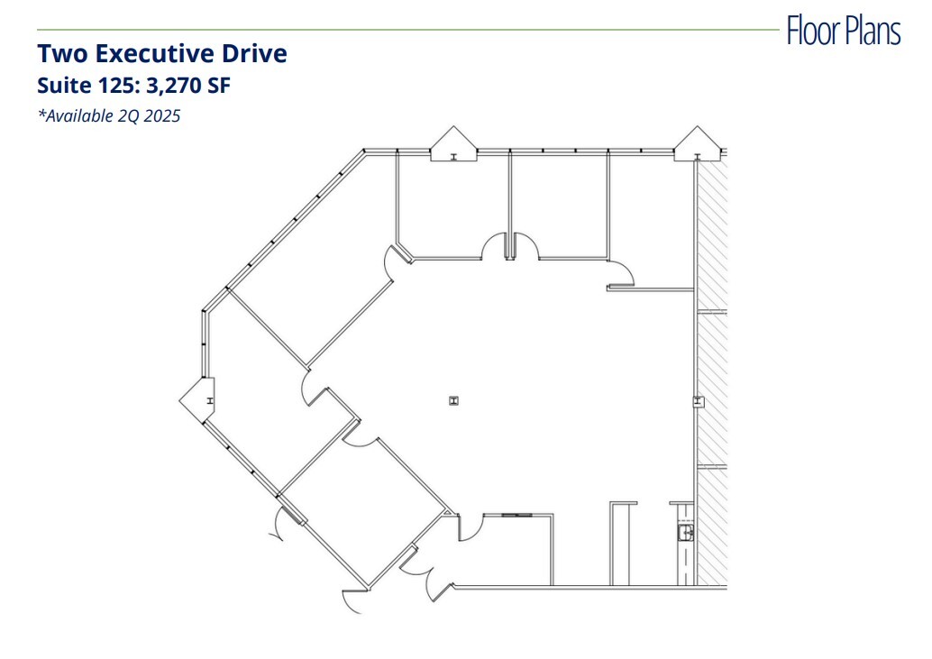 One Executive Drive, Marlton, NJ for lease Floor Plan- Image 1 of 1