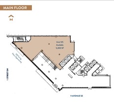 150 9th Ave SW, Calgary, AB for lease Typical Floor Plan- Image 1 of 1