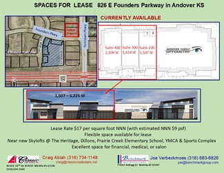 More details for 826 E Founders Way, Andover, KS - Office/Retail for Lease