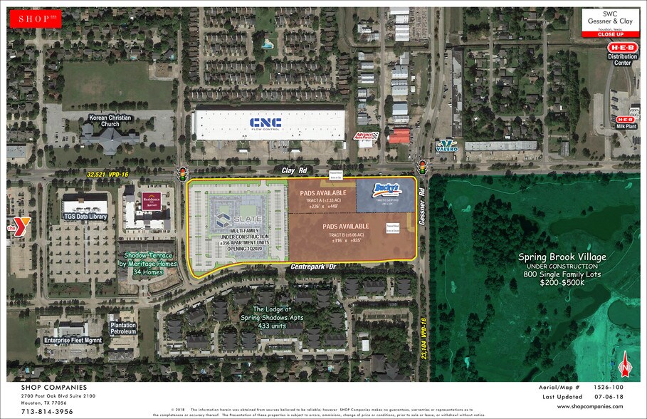 Clay Rd & Gessner Rd, Houston, TX 77041 Land for Sale
