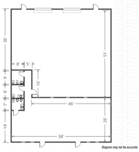 6610 71 St, Red Deer, AB for lease Floor Plan- Image 2 of 2