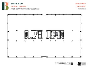 11405 N Community House Rd, Charlotte, NC for lease Floor Plan- Image 1 of 1