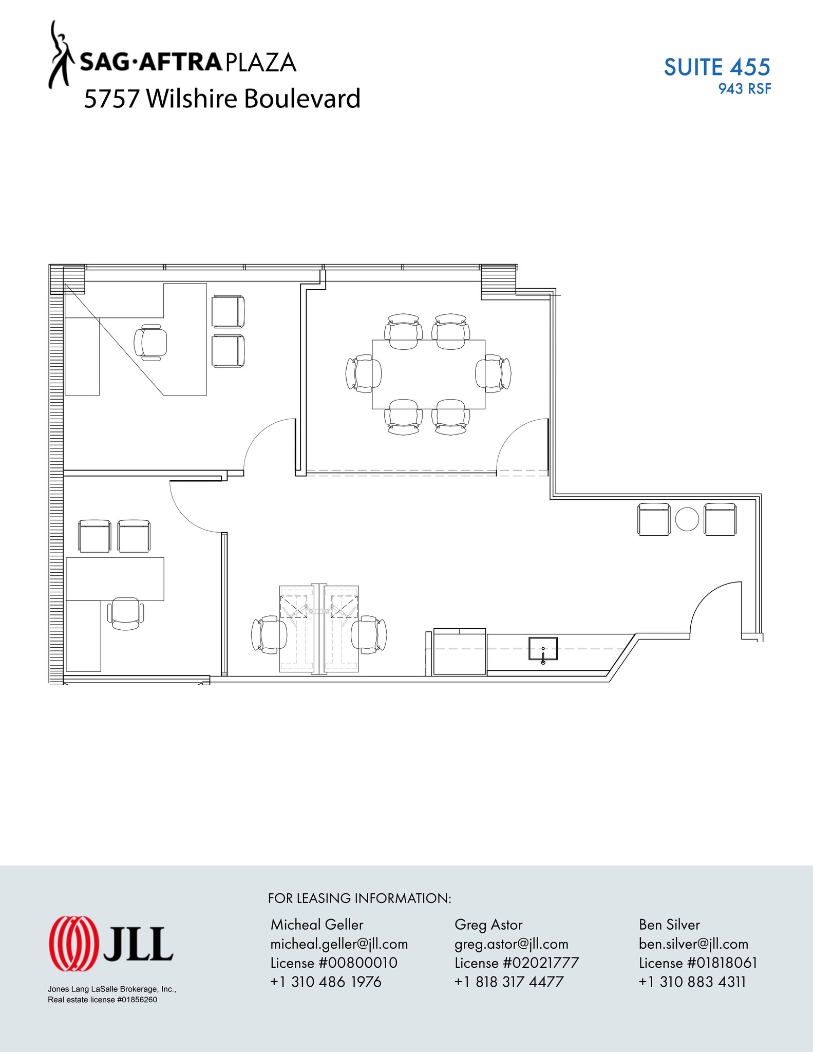 5757 Wilshire Blvd, Los Angeles, CA for lease Site Plan- Image 1 of 1