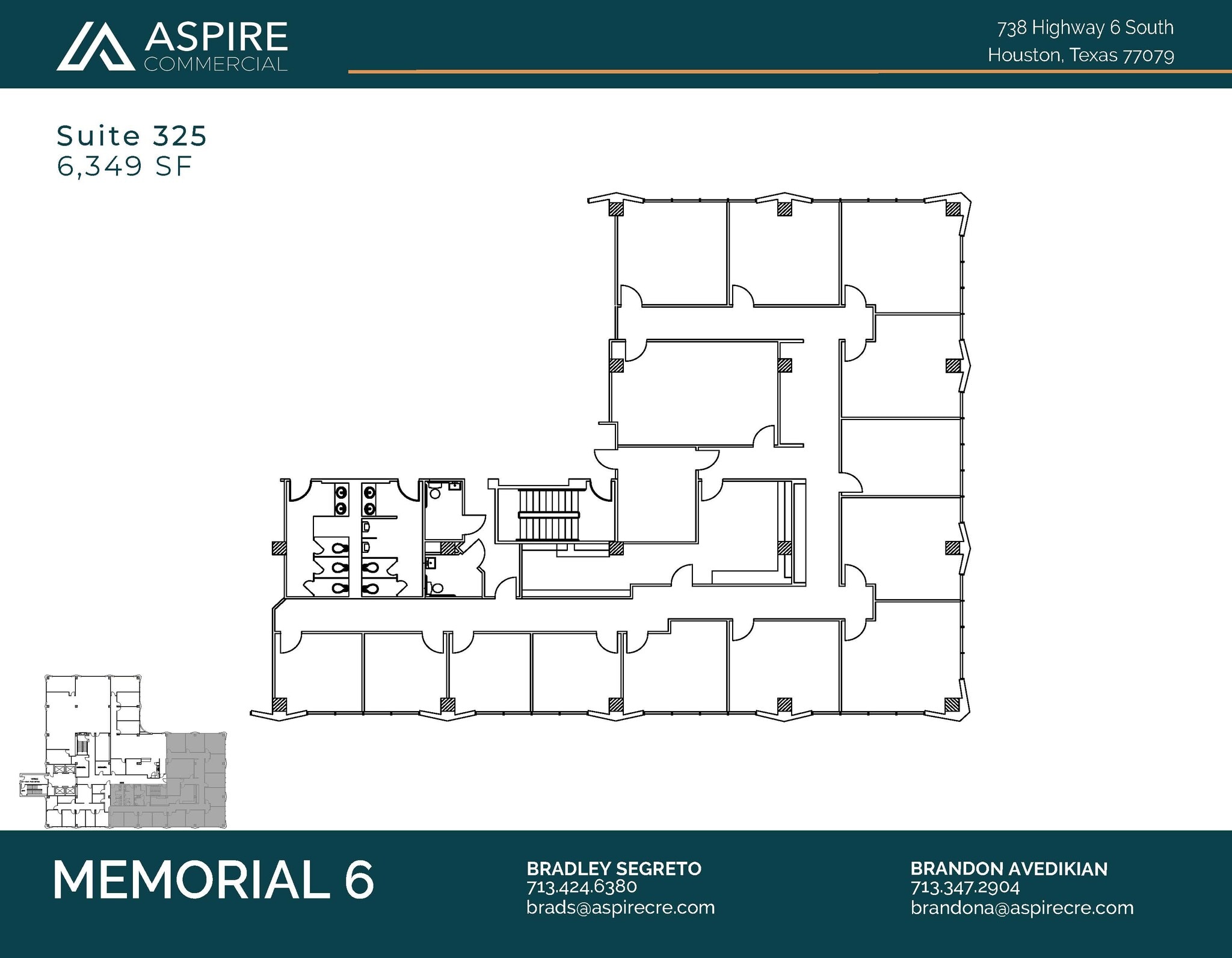 738 Highway 6 S, Houston, TX for lease Floor Plan- Image 1 of 1