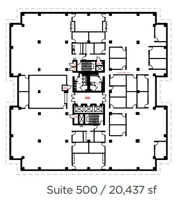 2020 Winston Park Dr, Oakville, ON for lease Floor Plan- Image 1 of 1