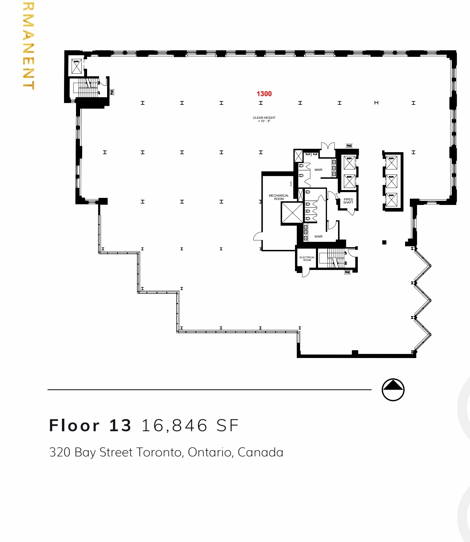 320 Bay St, Toronto, ON for lease Floor Plan- Image 1 of 1