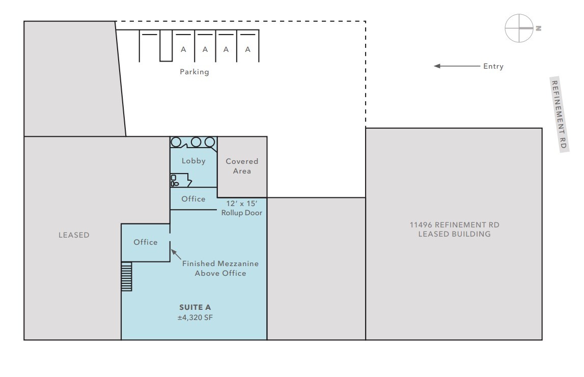 11494 Refinement Rd, Rancho Cordova, CA for lease Site Plan- Image 1 of 1