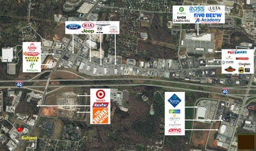 1221 S Willow Ave, Cookeville, TN for lease Aerial- Image 2 of 15