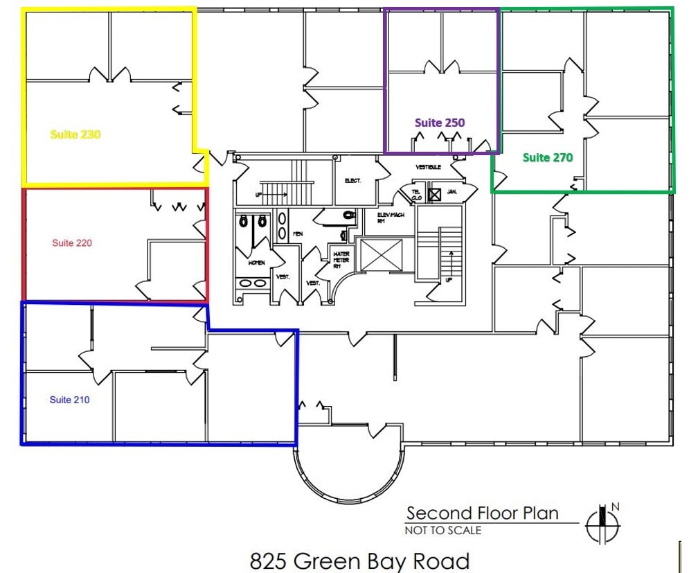 825 Green Bay Rd, Wilmette, IL for lease Floor Plan- Image 1 of 8