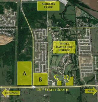 More details for 151st & Kimberly Clark Sites, Bixby, OK - Land for Sale