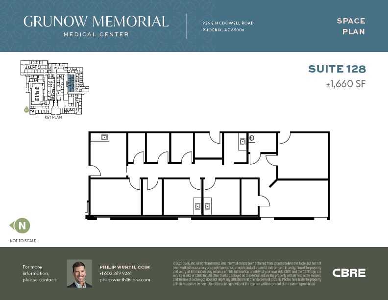 926 E McDowell Rd, Phoenix, AZ for lease Floor Plan- Image 1 of 1