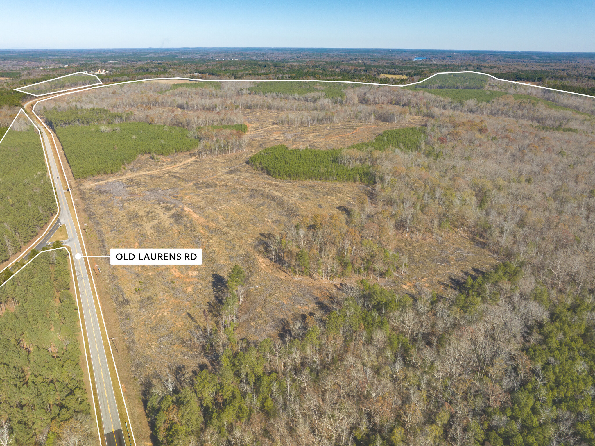 3000 Old Laurens Rd, Greenwood, SC for sale Aerial- Image 1 of 4