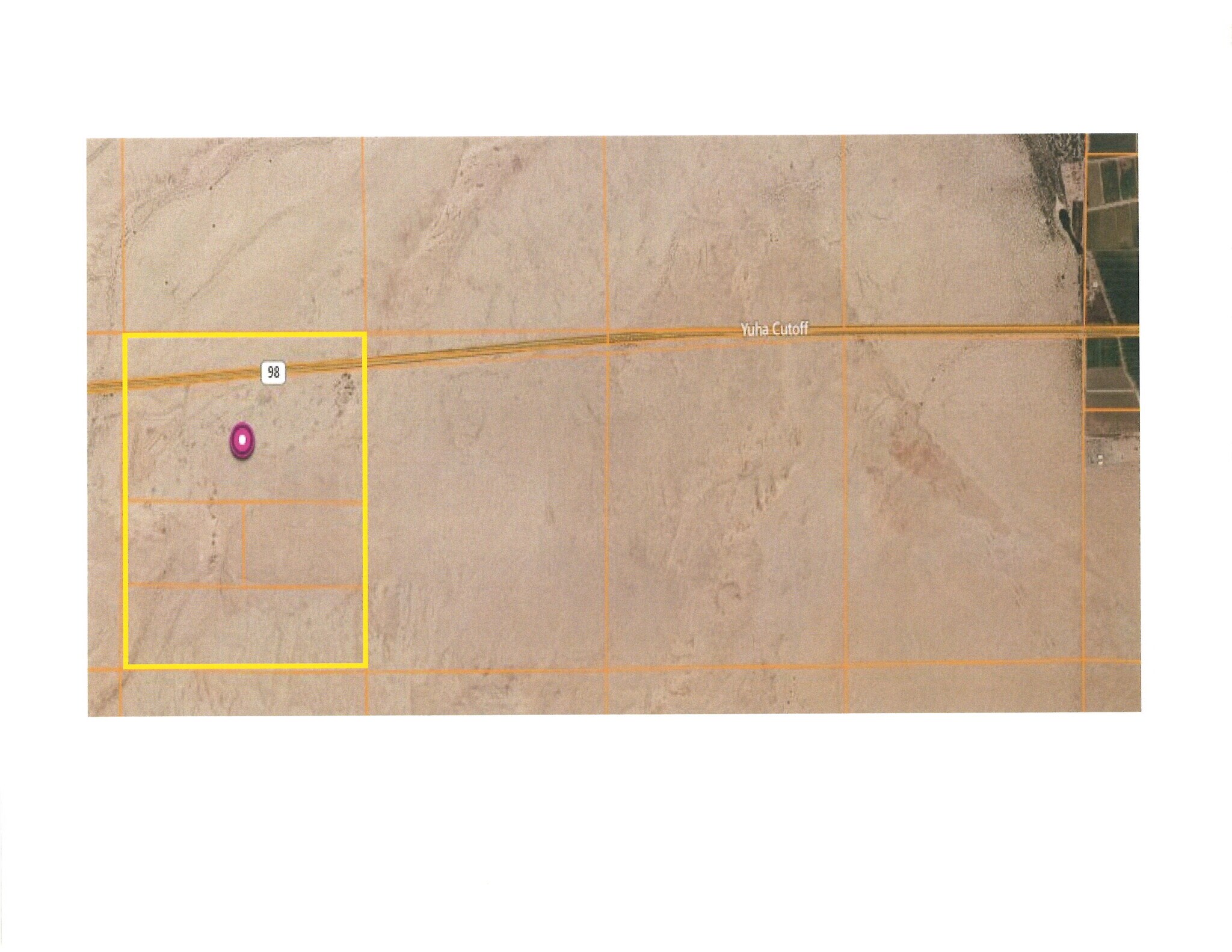 0 HWY 98, Calexico, CA for sale Aerial- Image 1 of 1