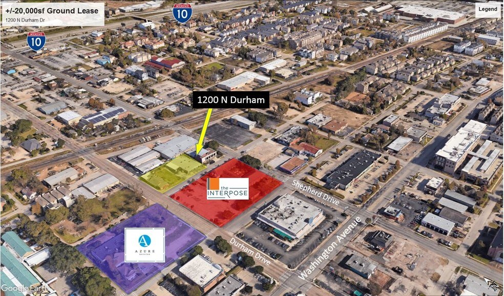 1200 N Durham Dr, Houston, TX for sale - Aerial - Image 1 of 1